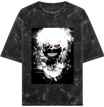 Kaneki-Inspired Streetwear oversized T-Shirt